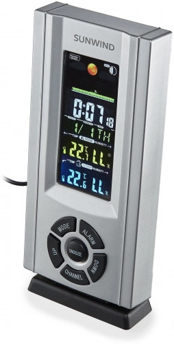 Погодная станция SunWind SW-WSH143-COLOR
