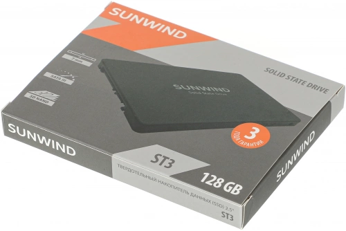 Накопитель SSD SunWind SATA-III 128GB SWSSD128GS2T