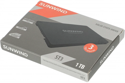 Накопитель SSD SunWind SATA-III 1TB SWSSD001TS2T