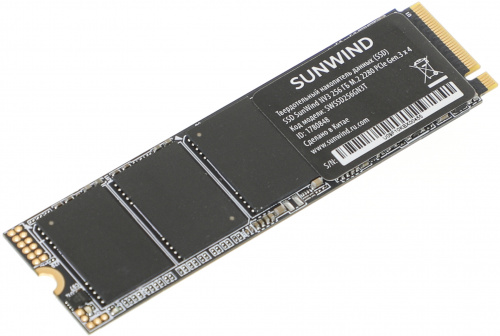 Накопитель SSD SunWind PCIe 3.0 x4 256GB SWSSD256GN3T
