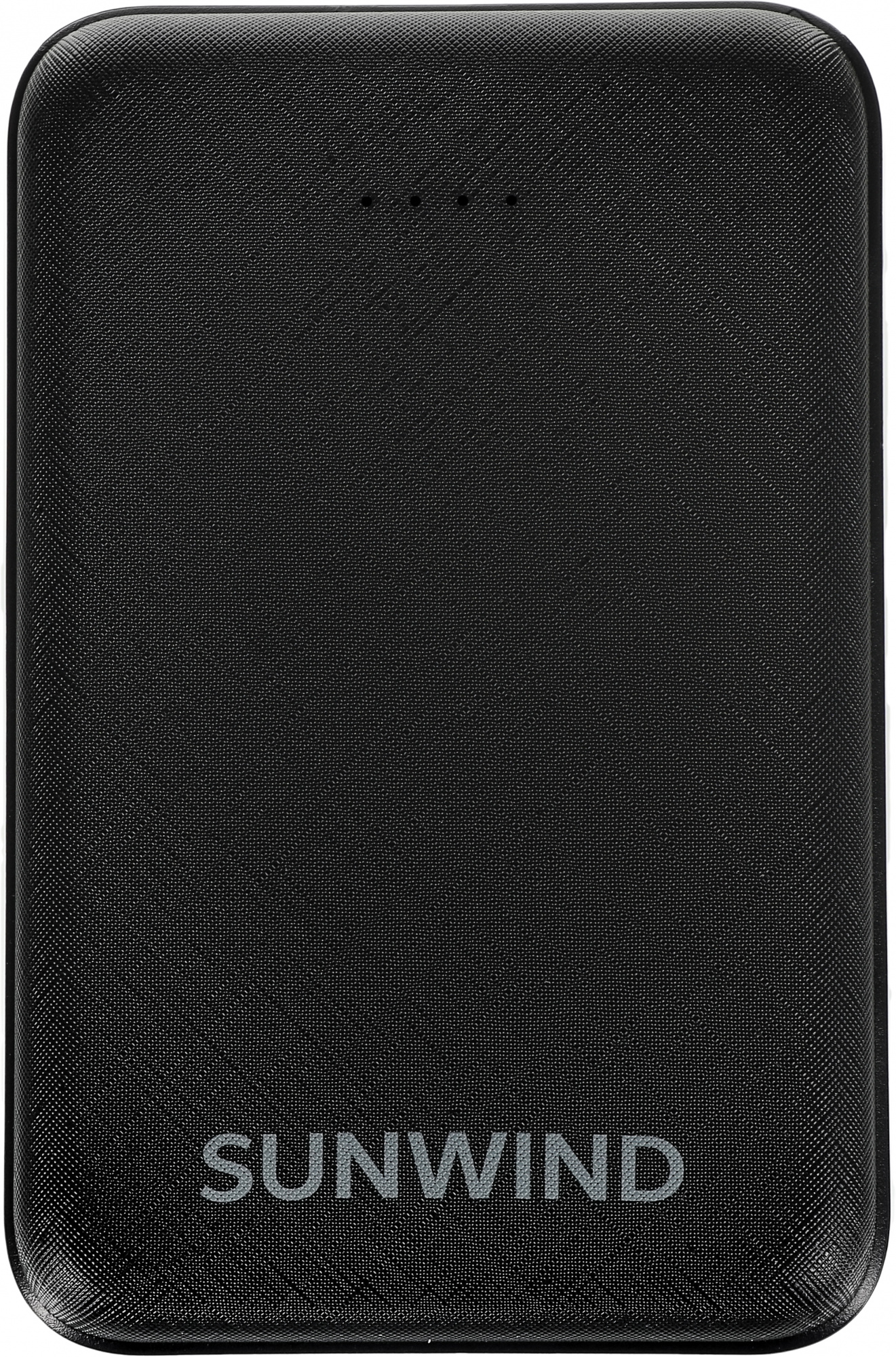 Мобильный аккумулятор SunWind SPB10A 10000mAh 10W 2A 2xUSB-A черный (SPB10A10PBK)
