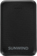 Мобильный аккумулятор SunWind SPB10A 10000mAh 10W 2A 2xUSB-A черный (SPB10A10PBK)